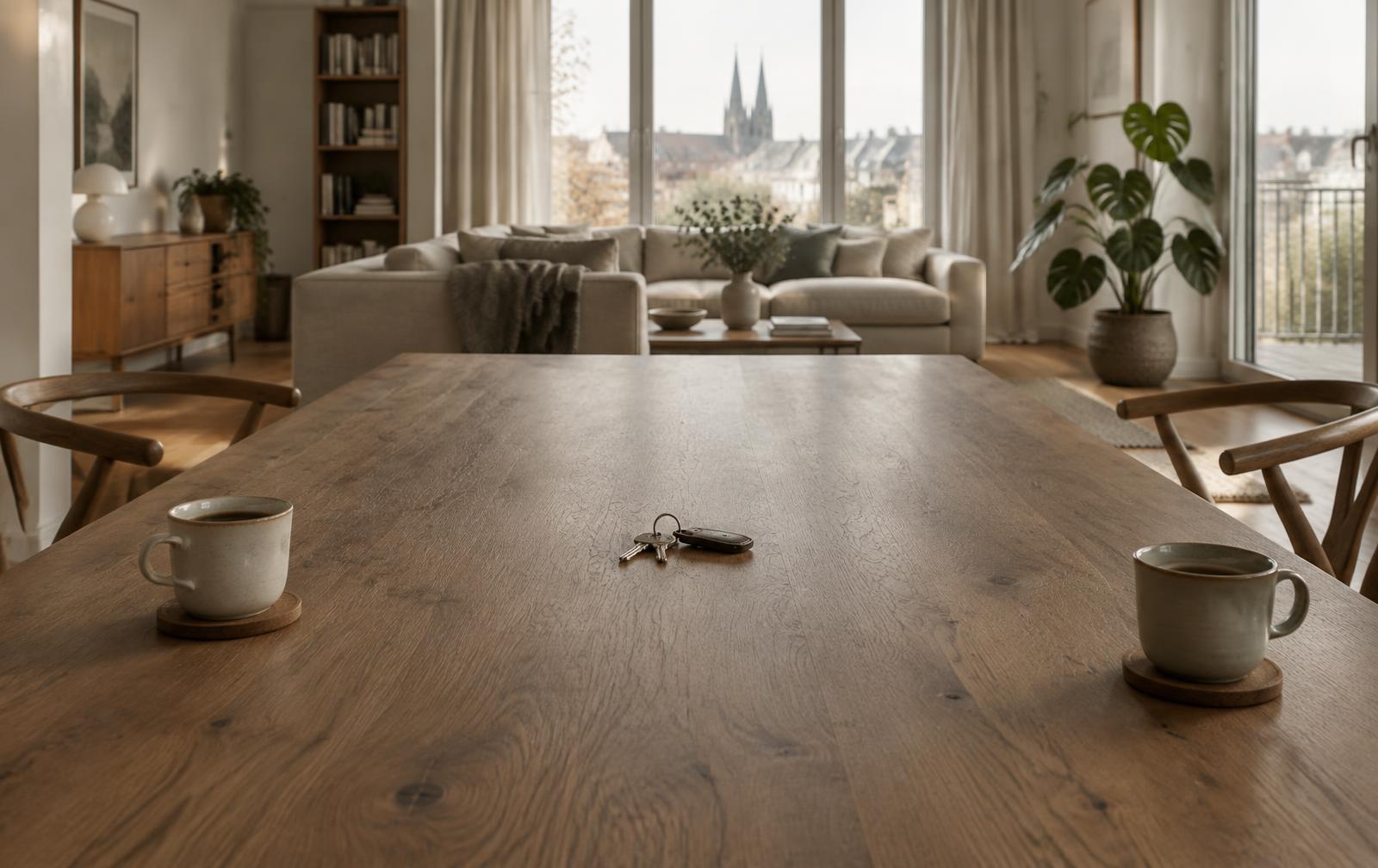 Sie haben sich getrennt. Das Haus leider nicht.